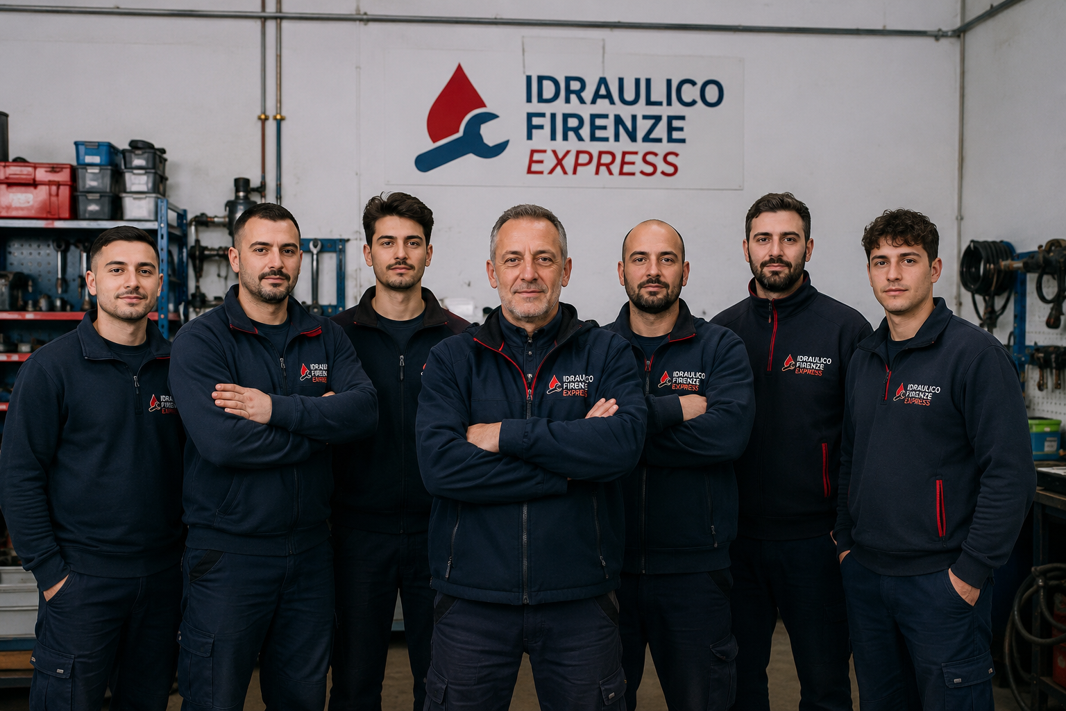 Team idraulici a Firenze